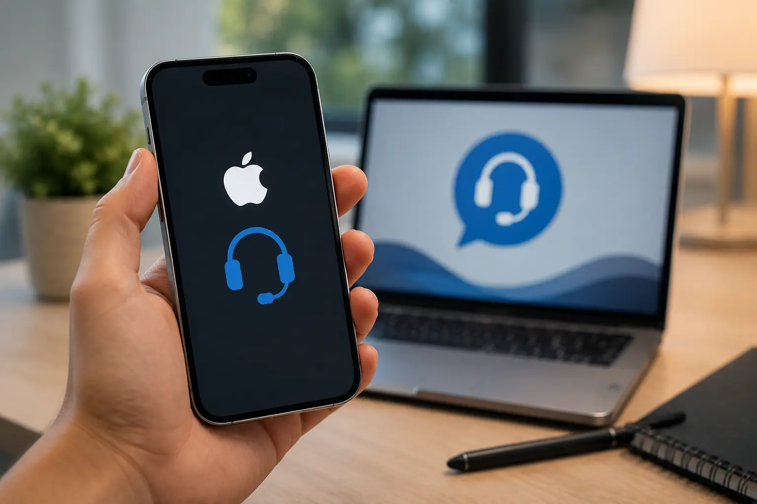 التواصل مع شركة الاتصالات أو دعم Apple